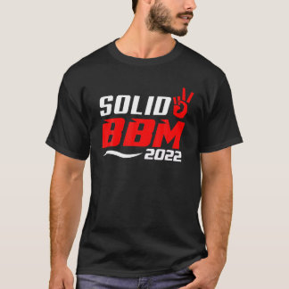 BBM Bong Bong Marcos 2022 Präsident Peace Red T-Shirt