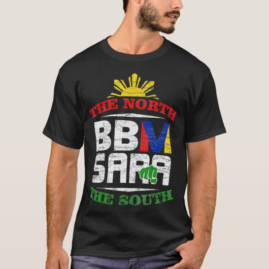 BBM SARA 2022 VP President Bong Marcos Red Duterte T-Shirt (Vorderseite)