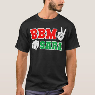 BBM Sara Red Bong Marcos Duterte Inday 2022 Präsi T-Shirt