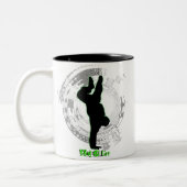 BBoy 4 Lebens-Tasse Zweifarbige Tasse (Links)