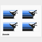 BBOY Aufkleber blass (Blatt)