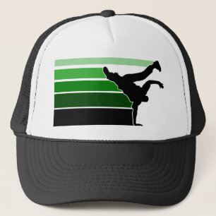 BBOY Gradient grauen Hut Truckerkappe