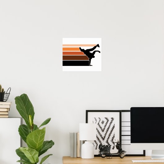 BBOY Gradienten orblk poster (Heimbüro)