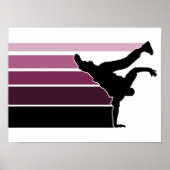 BBOY Gradienten prpl blass poster (Vorne)