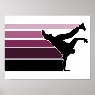 BBOY Gradienten prpl blass poster