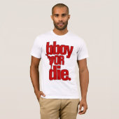 bboy oder die - Rot T-Shirt (Vorne ganz)