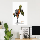 BBOY-Pose Poster (Heimbüro)