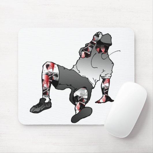 Bboy Position Mousepad (Mit Mouse)