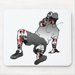 Bboy Position Mousepad