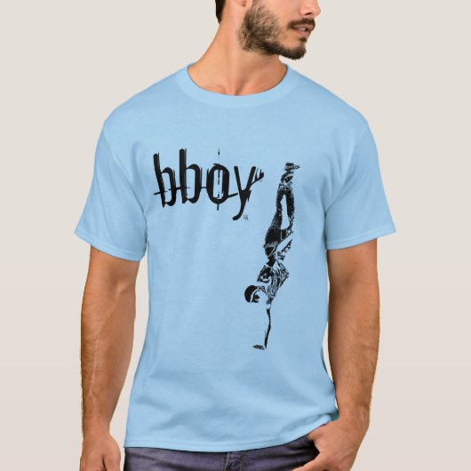 bboy T-Shirt Pose durch Benz von L.V.C. (Vorderseite)