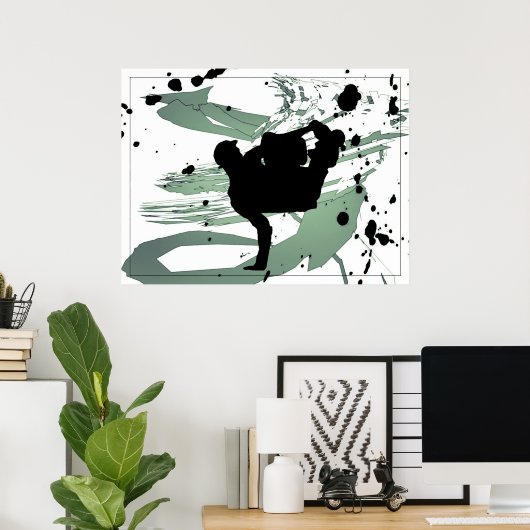 Bboy Works Poster (Heimbüro)