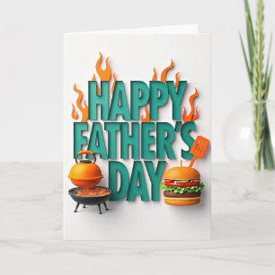 BBQ Alles Gute zum Vatertag Karte