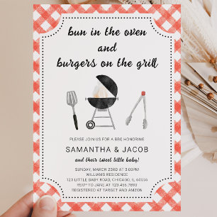 BBQ-Baby-Party-Einladung Einladung