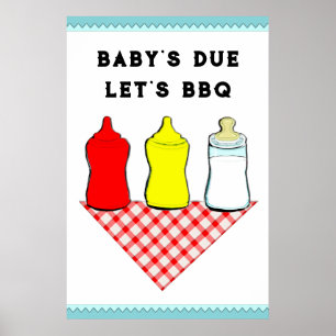 BBQ-Baby-Party Poster