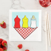BBQ-Baby-Party Serviette (Beispiel)