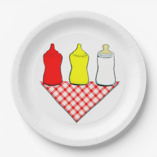 BBQ-Baby-Shower-Party Pappteller