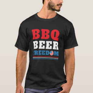 BBQ-BIER-FREIHEIT - 4. JULI T-Shirt