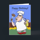 BBQ Birthday Card Karte<br><div class="desc">The Perfect Birthday card for the BBQ King in your life! The ideal card to give to Husbands, Dads, Boyfriends, Uncles, Granddads and any guy who you know is a BBQ KING! Spoil them with this unique Birthday Card that they will love! Love burgers? Then this is the card for...</div>