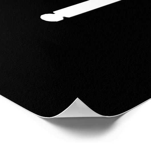 BBQ | Eine Kuh, ein Schwein und ein Huhn laufen in Poster (Ecke)