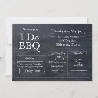 BBQ-Einladung zum Grillen Einladung