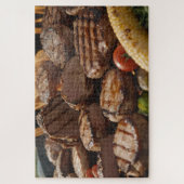 BBQ-gegrilltes Steak Puzzle (Vertikal)