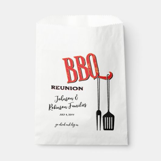 BBQ  GESCHENKTÜTCHEN (Vorderseite)