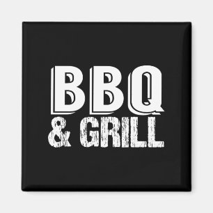 BBQ-Grill-Koch-Enthusiast Sommer Magnet