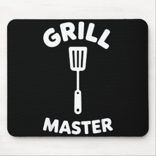 Bbq Grill Meister Hinterhof Barbecue Rauch König 1 Mousepad
