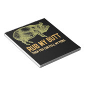 BBQ | GRILLEN Grill Pig Funny Pork Id rauchen, das Notizblock (angewinkelt)