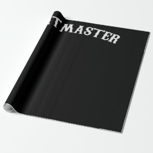 BBQ GRILLEN Pitmaster Koch Vater Fars Day Geschenkpapier