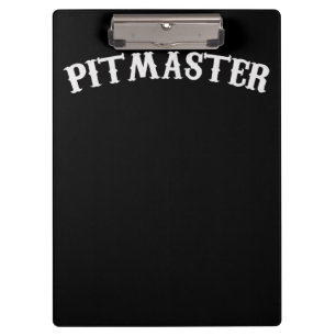 BBQ GRILLEN Pitmaster Koch Vater Fars Day Klemmbrett