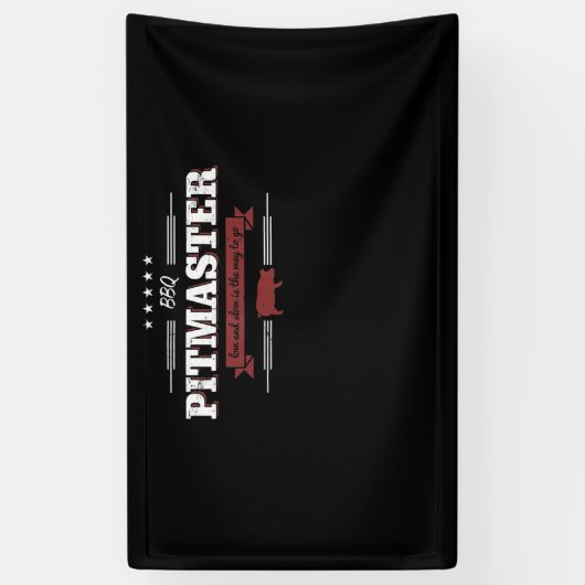 BBQ | GRILLEN Pitmaster niedrig und langsam ist de Banner (Vertikal)