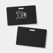 BBQ | GRILLEN Pitmaster Pig Grill Fans Day Ausweis (Vorder- & Rückseite)