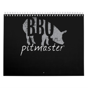 BBQ GRILLEN Pitmaster Pig Grill Fans Day Kalender