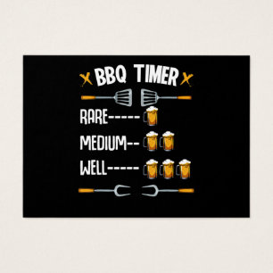 BBQ GRILLEN Timer Rare Medium Well Beer Drink