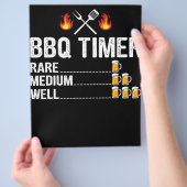 BBQ | GRILLEN Timer trinkt Grillbär Flyer (Hand)