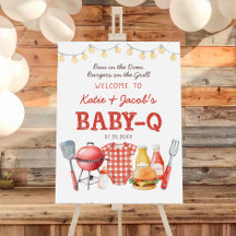 BBQ-Grillfest-Baby-Q-Baby-Shower-Willkommensschild