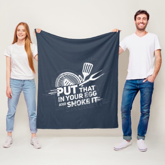 BBQ Grillmaster Outdoor-Kochen Fleecedecke (Beispiel)