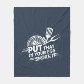 BBQ Grillmaster Outdoor-Kochen Fleecedecke (Vorderseite)