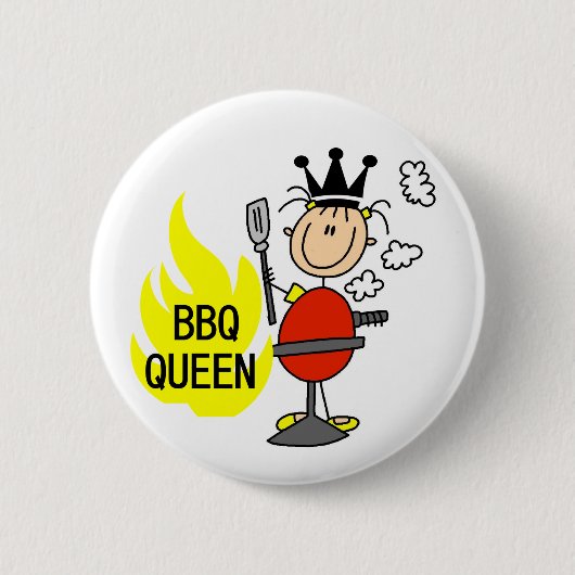 BBQ-Königin Button (Vorderseite)