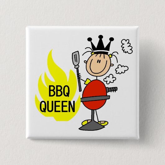 BBQ-Königin Button (Vorderseite)