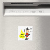 BBQ-Königin Magnet (In Situ (Geschirrspüler))