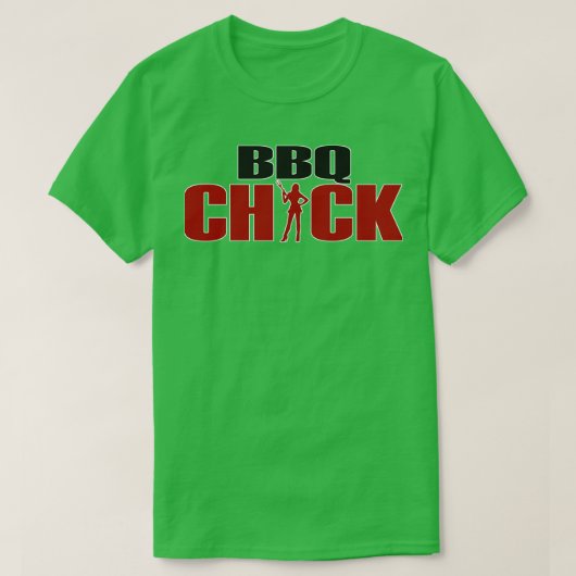 Bbq Mädchen T-Shirt (Design vorne)