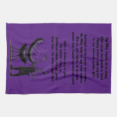 BBQ Master’s Humorous Poem Geschirrtuch (Horizontal)