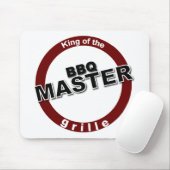 BBQ-Meister König des Grills Mousepad (Mit Mouse)