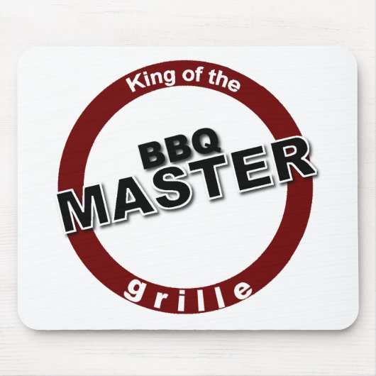BBQ-Meister König des Grills Mousepad (Vorne)
