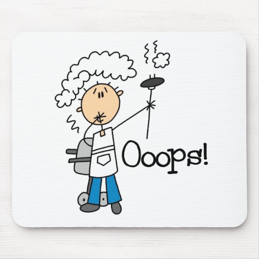 BBQ misslungen Mousepad (Vorne)