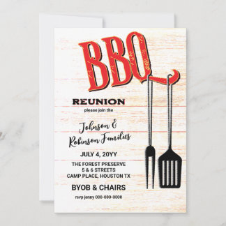 BBQ-Party Einladung