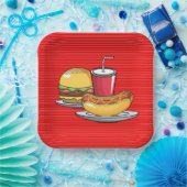 BBQ Party Pappteller (Party)