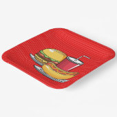 BBQ Party Pappteller (Gewinkelt)